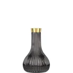 Alpha Hookah – Flask – Echo – Gray Gold - כד לנרגילה