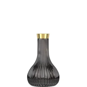 Alpha Hookah – Flask – Echo – Gray Gold - כד לנרגילה