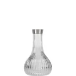 Alpha Hookah – Flask – Echo – Transparent Silver - כד לנרגילה