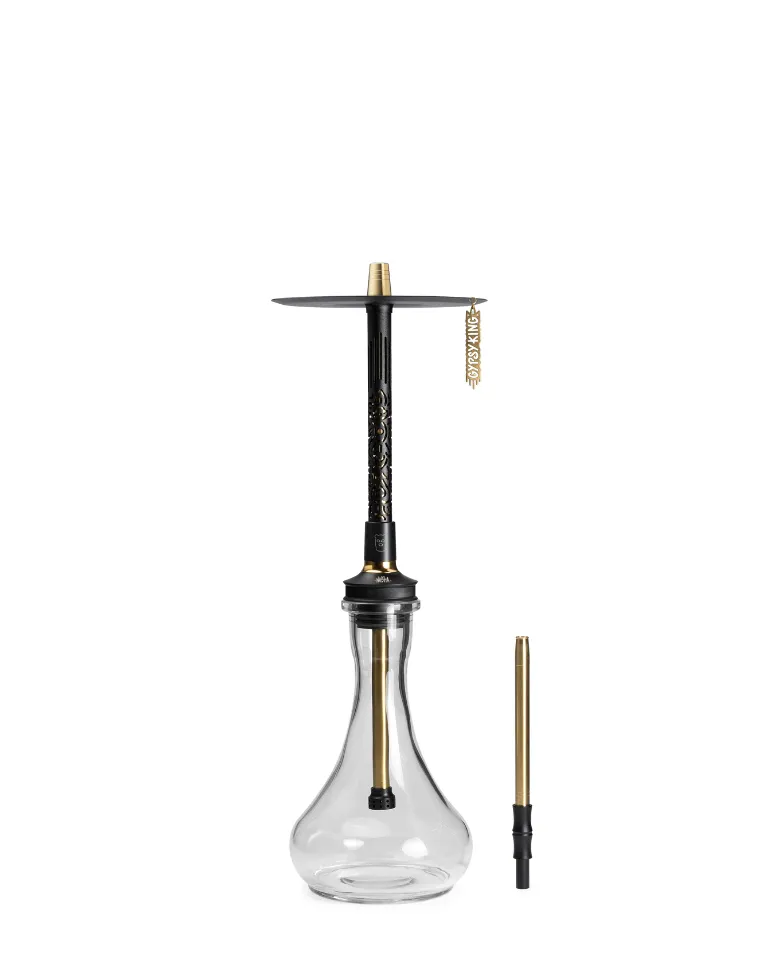 Misha – Revolt Hero – Gypsyking Black/Gold - נרגילה פרמיום