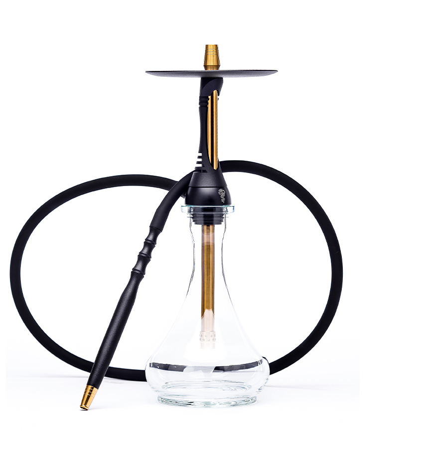 Alpha Hookah – Model S - Black - נרגילה פרמיום