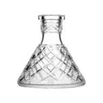 Alpha Hookah – Flask Mini – Crystal - כד קריסטל לנרגילה