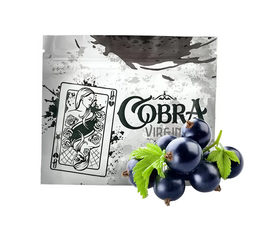 Cobra - Black Burrant - תערובת תה לנרגילה בטעם דומדמניות שחורות