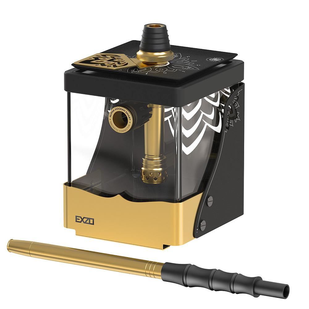 Alpha Hookah – Smart EXZO – Gold - נרגילה פרמיום