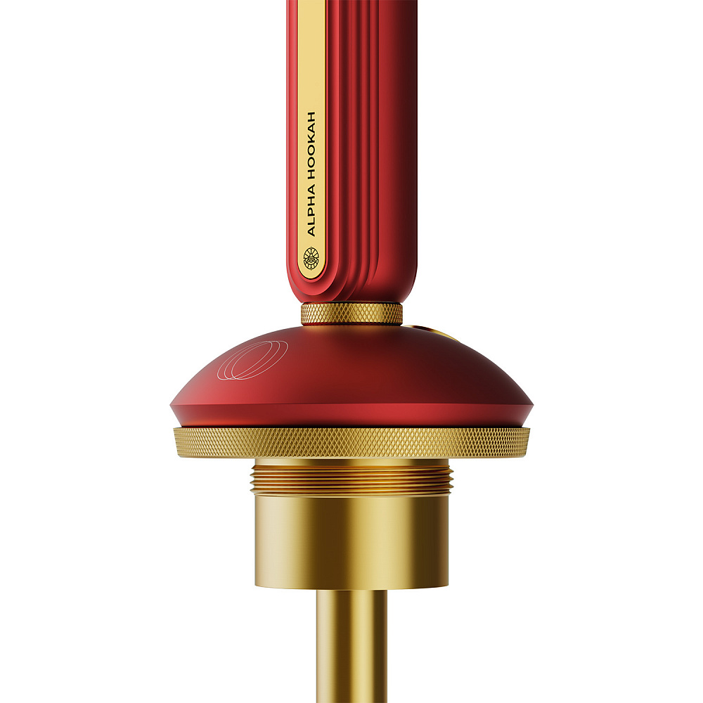 Alpha Hookah – Echo Gold - Ruby Red - נרגילה פרמיום – תמונה 6