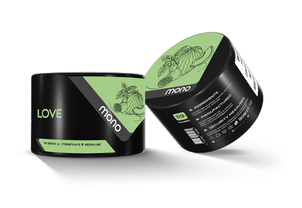 Mono 60g – N39 Love  - תערובת תה לנרגילה בטעם אבטיח מלון פסיפלורה מנטה