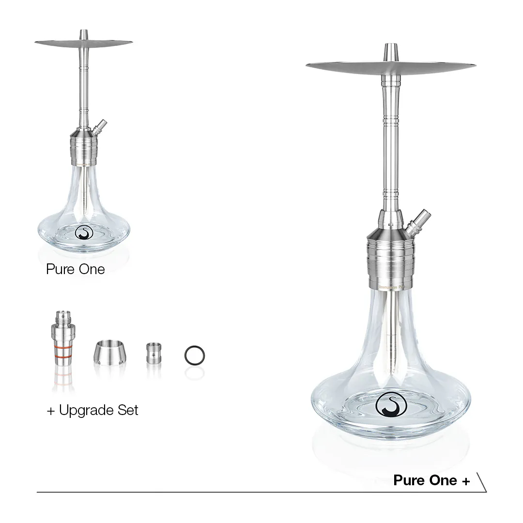 Steamulation - Pure One + Upgrade Set - סט שדרוג לנרגילה – תמונה 2