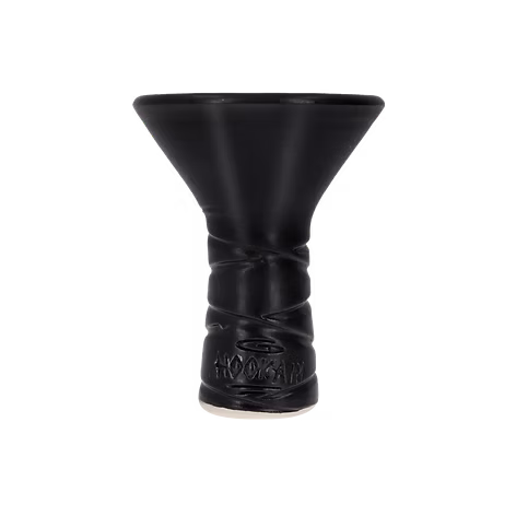 HOOKAIN - ARCTURUS - PHUNNEL - BLACK GLAZE - ראש הוקאין לנרגילה – תמונה 5