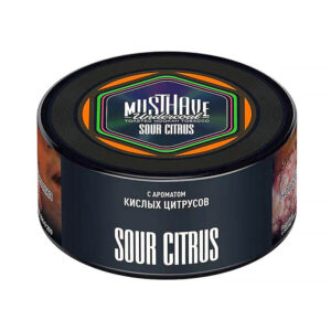 Must Have 60g - Sour Citrus  - טבק פרמיום לנרגילה בטעם פירות הדר חמוצים