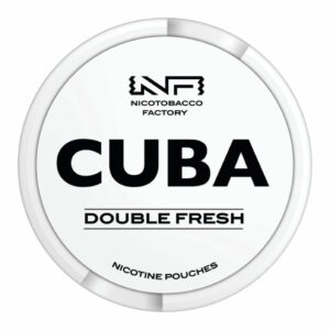 Cuba White - Snus  - 16mg - Double Fresh - שקיקי ניקוטין בטעם אפקט אייס