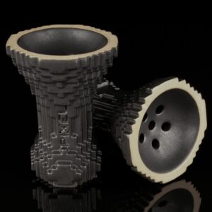 BIGMAKS x SARKOZY - Pixel - Black - ראש פרמיום לנרגילה