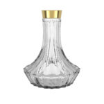 Alpha Hookah – Flask – Echo –Maduza - Transparent Gold - כד לנרגילה