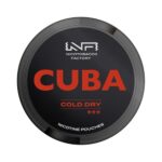 Cuba black - Snus  - 43mg - Cold Dry - שקיקי ניקוטין בטעם קולד דרי