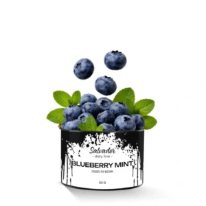 Salvador – Daly Line – 50g – Blueberry Mint - תערובת תה לנרגילה בטעם אוכמניות מנטה