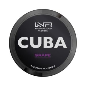 Cuba Black - Snus  - 43mg - Grape - שקיקי ניקוטין בטעם ענבים