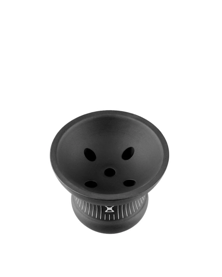 Alpha Hookah – Bowl – Doll – Black Original - ראש פרמיום לנרגילה