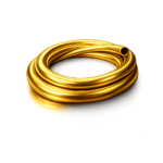 Hookahriah – Silicon Soft Hose - Gold  - צינור סיליקון סופט טאץ איכותי לנרגילה
