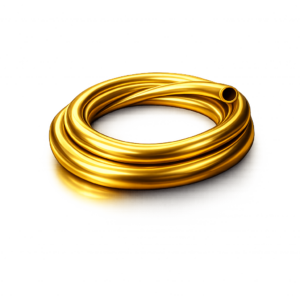 Hookahriah – Silicon Soft Hose - Gold  - צינור סיליקון סופט טאץ איכותי לנרגילה