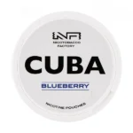 Cuba White - Snus  - 16mg - Blueberry - שקיקי ניקוטין בטעם אוכמניות