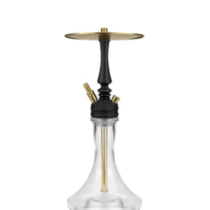 Hoob – Mars Mini – Black – Gold - נרגילה פרמיום