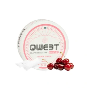 Qweet - Snus  - 8mg - Cherry Freeze - שקיקי ניקוטין בטעם דובדבן קפוא