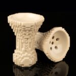 BIGMAKS x SARKOZY - Pixel - White  - ראש פרמיום לנרגילה