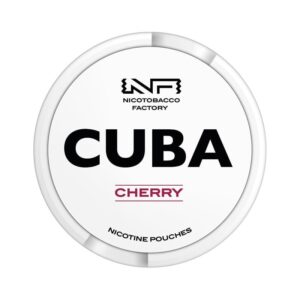 Cuba White - Snus  - 16mg - Cherry - שקיקי ניקוטין בטעם דובדבן
