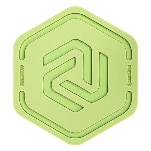 Amotion - Roam - Coster - Lime - משטח סיליקון לנרגילה
