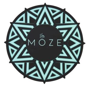 Moze - Coster - Black Mint - שטיח לנרגילה