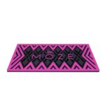 MOZE - PVC COSTER - Black Pink  - שטיח לנרגילה מוז לנרגילה