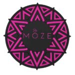 Moze - Coster - Black Purple - שטיח לנרגילה