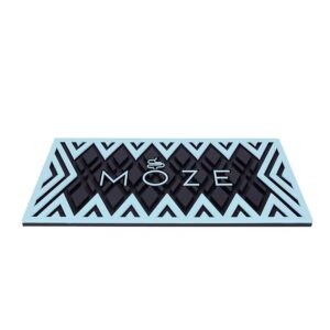 MOZE - PVC COSTER - Black Mint  - שטיח לנרגילה מוז לנרגילה