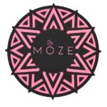 Moze - Coster - Black Pink - שטיח לנרגילה