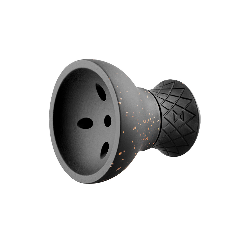 ALPHA BOWL - Turk Design PRO - Black Gold - ראש פרמיום לנרגילה