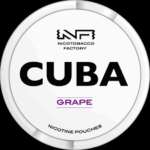 Cuba White - Snus  - 16mg - Grape - שקיקי ניקוטין בטעם ענבים
