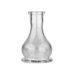 Alpha Hookah – Mini Drop –Transparent Silver – כד לנרגילה