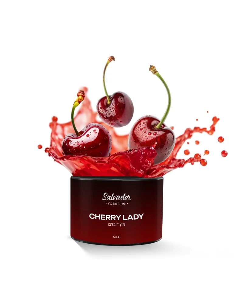 – Salvador – Rose Line – 50g – Cherry Lady - תערובת תה לנרגילה בטעם מיץ דובדבן