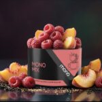 MONO 60g - N23 Mono Mix - תערובת תה לנרגילה בטעם אפרסק פטל מנטה