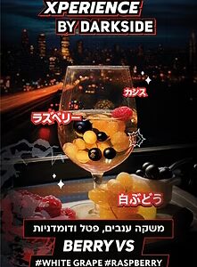 DARKSIDE 60g - XPERIENCE - BERRY VS - טבק לנרגילה בטעם ענבים, פטל ודומדמניות