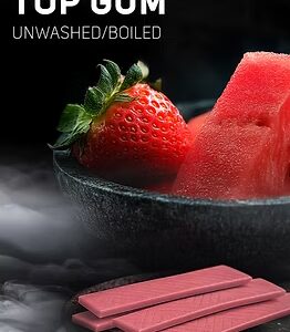 DARKSIDE 60g - TOP GUM - טבק לנרגילה בטעם מסטיק תות אבטיח מלון