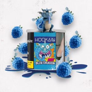 Hookain 60g  -  Angry Dragon - טבק פרמיום לנרגילה בטעם גומי פטל סאוור