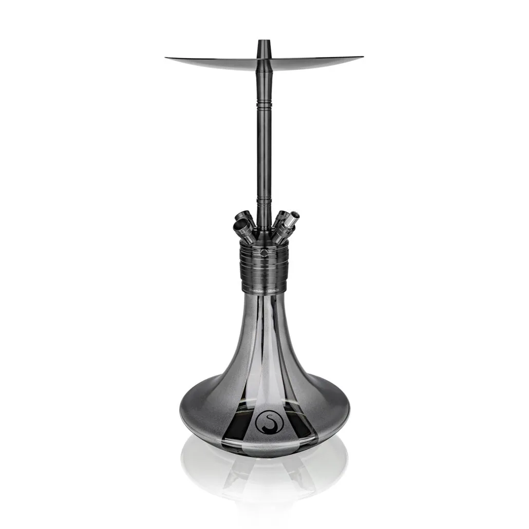 Steamulation Ultimate Black Gen.III [+] - Graphite - נרגילה סופר פרמיום