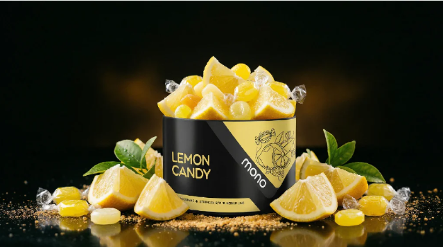 Mono 60g – N49 LEMON CANDY - תערובת תה לנרגילה בטעם סוכריות לימון