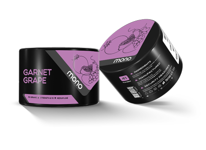 Mono 60g – N41 Granet Grape - תערובת תה לנרגילה בטעם ענבים ורימון