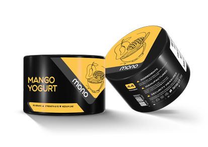 Mono 250g – N44 Mango Yogurt – תערובת תה לנרגילה בטעם דומדמניות מנגו יוגרט