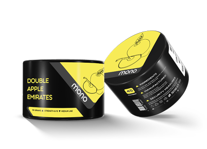 Mono 60g – N45 DOUBLE APPLE EMIRATES - תערובת תה לנרגילה בטעם תפוח כפול אמירויות