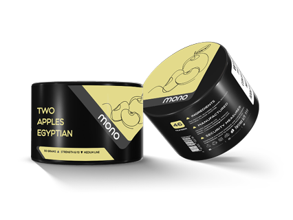 Mono 250g – N45 TWO APPLES EMIRATES – תערובת תה לנרגילה בטעם שתי תפוחים אמריות