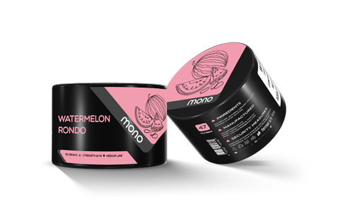 Mono 60g – N47 WATERMELON RONDO - תערובת תה לנרגילה בטעם סוכריות רונדו אבטיח
