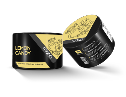 Mono 60g – N49 LEMON CANDY - תערובת תה לנרגילה בטעם סוכריות לימון
