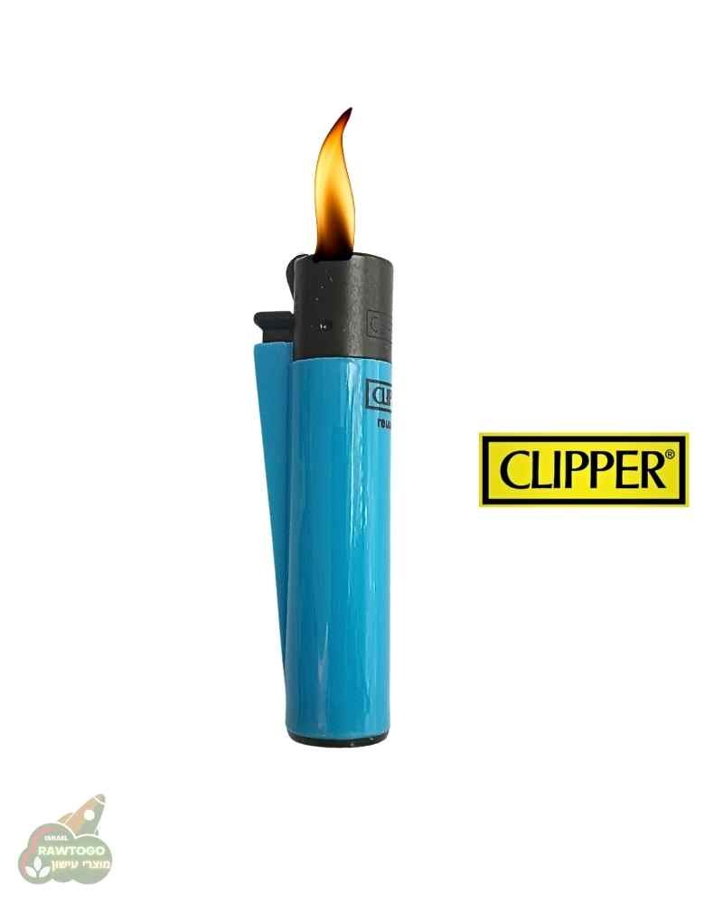 מצית קליפר גדולה במגוון עיצובים משתנים CLIPPER